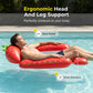 📢📢30% OFF !! ⏰Fruit-Themed Inflatable Pool Hammock Float