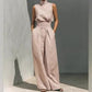 ⏳Limited-time 50% off⏰Top & Wide-Leg Pant 2-Piece Set👚👖