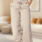 📢📢30% OFF !! ⏰3/4 High-Waist Slim Fit Drawstring Pocket Joggers