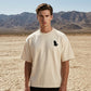 📢📢40% OFF !! ⏰👕 Men's Praying Hands Graphic Tee – Cotton, Casual, Symbolic, Versatile ✨