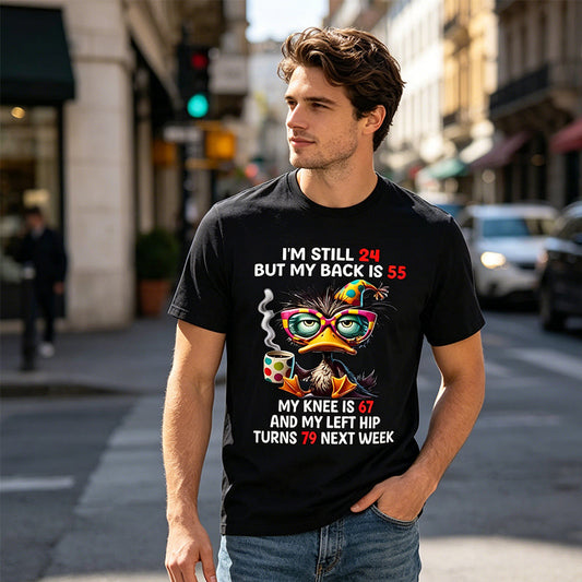 📢📢40% OFF !! ⏰Men's Funny Duck Graphic T-Shirt