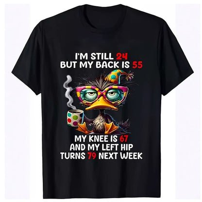 📢📢40% OFF !! ⏰Men's Funny Duck Graphic T-Shirt