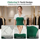 📢📢40% OFF !! ⏰Striped Lapel Set – Tee & Palazzo Pants, V-Neck, Flowing, Elegant 🍂