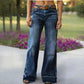 📢📢40% OFF !! ⏰Women's Retro Flare Jeans with Pockets