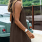 📢📢40% OFF !! ⏰Summer Backless Spaghetti Strap Mini Dress