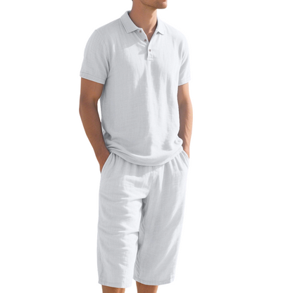 📢📢30% OFF !! ⏰Men's Linen Shirt and Casual Pants Set
