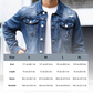 📢📢30% OFF !! ⏰Men’s Casual Vintage-Wash Distressed Denim Jacket