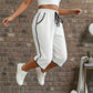 📢📢30% OFF !! ⏰Women's Drawstring Capri Pants with Pockets