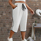 📢📢30% OFF !! ⏰Women's Drawstring Capri Pants with Pockets