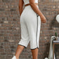 📢📢30% OFF !! ⏰Women's Drawstring Capri Pants with Pockets