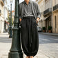 📢📢30% OFF !! ⏰ Men’s Harem Pants with Elastic Ankles – Freedom to Move 🏃‍♂️🧘