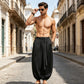 📢📢30% OFF !! ⏰ Men’s Harem Pants with Elastic Ankles – Freedom to Move 🏃‍♂️🧘
