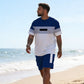 Men's Casual T-Shirt & Shorts 2-Piece Set