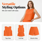 📢📢40% OFF !! ⏰Women's Solid-Color Casual Sleeveless Top and Shorts Set