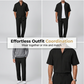 📢📢40% OFF !! ⏰Men's Casual Short Sleeve Shirt and Pants Set