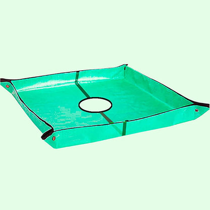 📢📢40% OFF !! ⏰2m × 2m Landscape Tarp for Trimming with 60cm Hole