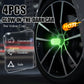 🚗Special offer:Buy 2 get 3 free✨-4PCS Glow-in-The-Dark Car Tire Valve Cap
