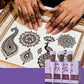 Complete 3-Color Henna Tattoo Kit