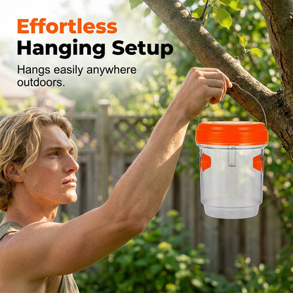📢📢40% OFF !! ⏰Solar Powered Wasp & Bee Trap