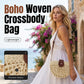 Woven Crossbody Bag for Women