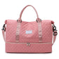 Large Capacity Travel Bag Set with Wet and Dry Separation