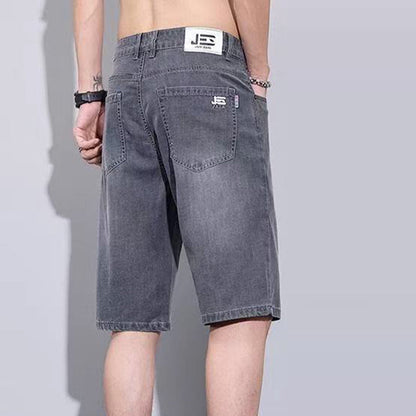 Men's Casual Relaxed Fit Denim Shorts