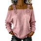 📢📢40% OFF !! ⏰Women's Fashion Wide Strap Denim Top