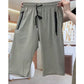 📢📢40% OFF !! ⏰Women's Casual Quick-Dry Stretchy Capri Pants