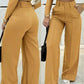📢📢40% OFF !! ⏰Women's High-Waist Wide-Leg Solid Color Trousers