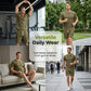 📢📢40% OFF !! ⏰ Men's Waffle Knit T-Shirt & Shorts Set