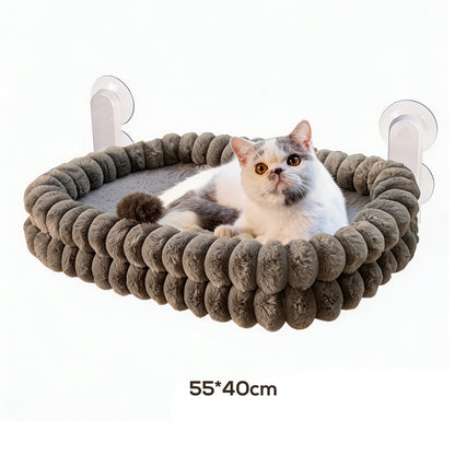 Foldable Cat Window Hammock with Suction Cups