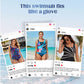 📢📢40% OFF !! ⏰ Fashion Printed One-Piece Swimsuit | Soft Stretch Fabric & Ruching Detail for an Instant Slimming Look