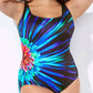 📢📢40% OFF !! ⏰ Fashion Printed One-Piece Swimsuit | Soft Stretch Fabric & Ruching Detail for an Instant Slimming Look