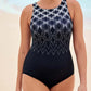📢📢40% OFF !! ⏰ Fashion Printed One-Piece Swimsuit | Soft Stretch Fabric & Ruching Detail for an Instant Slimming Look
