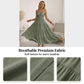 📢📢40% OFF !! ⏰Women's Halter Neck Backless Tiered Maxi Dress