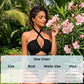 📢📢40% OFF !! ⏰Criss Cross Halter Neck High Waisted One-Piece Swimsuit
