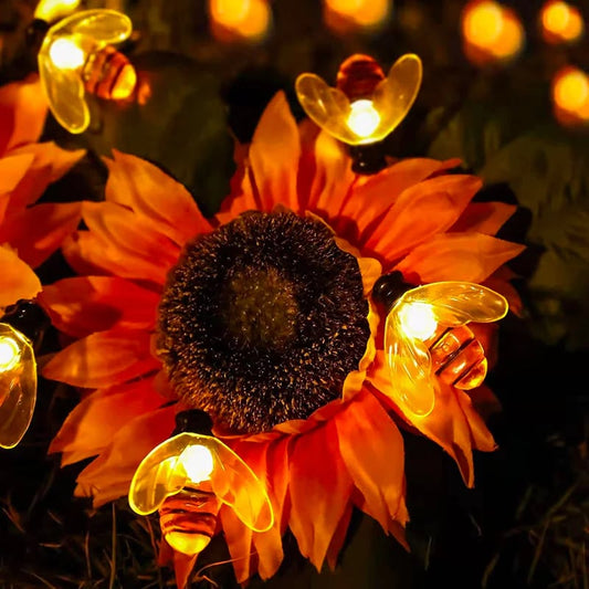 📢📢40% OFF !! ⏰Cute Bee Solar Lights