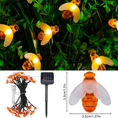📢📢40% OFF !! ⏰Cute Bee Solar Lights