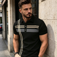 📢📢30% OFF !! ⏰Men's Striped Short Sleeve Collared Top