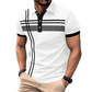 📢📢30% OFF !! ⏰Men's Striped Short Sleeve Collared Top