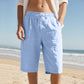 📢📢40% OFF !! ⏰Men's Casual Linen Drawstring Shorts