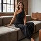 📢📢40% OFF !! ⏰Women's One-Shoulder Top and Wide-Leg Pants Set