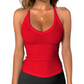 📢📢40% OFF !! ⏰Women's Ribbed V-Neck Tank Top