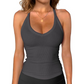 📢📢40% OFF !! ⏰Women's Ribbed V-Neck Tank Top