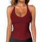 📢📢40% OFF !! ⏰Women's Ribbed V-Neck Tank Top