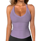 📢📢40% OFF !! ⏰Women's Ribbed V-Neck Tank Top