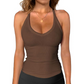 📢📢40% OFF !! ⏰Women's Ribbed V-Neck Tank Top