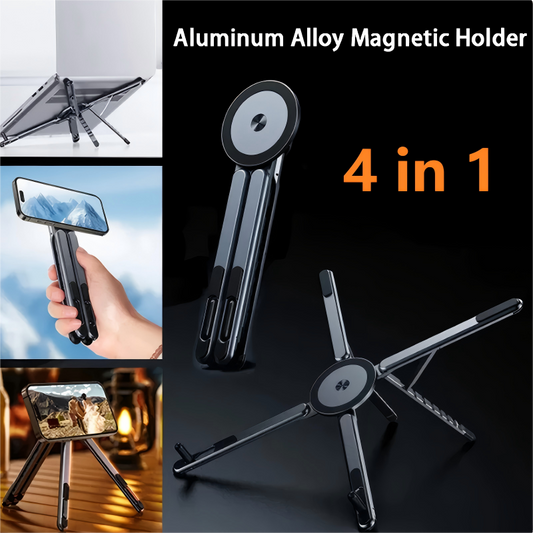 📢📢40% OFF !! ⏰4-in-1 Multifunctional Magnetic Device Stand🧲📱💻
