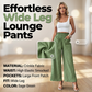 Women's Casual Solid-Color Loose-Fitting Pants