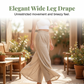 Women's Casual Solid-Color Loose-Fitting Pants